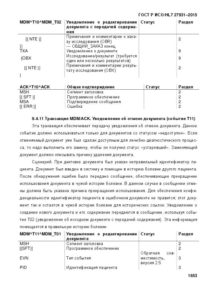 ГОСТ Р ИСО/HL 7 27931-2015, страница 1660